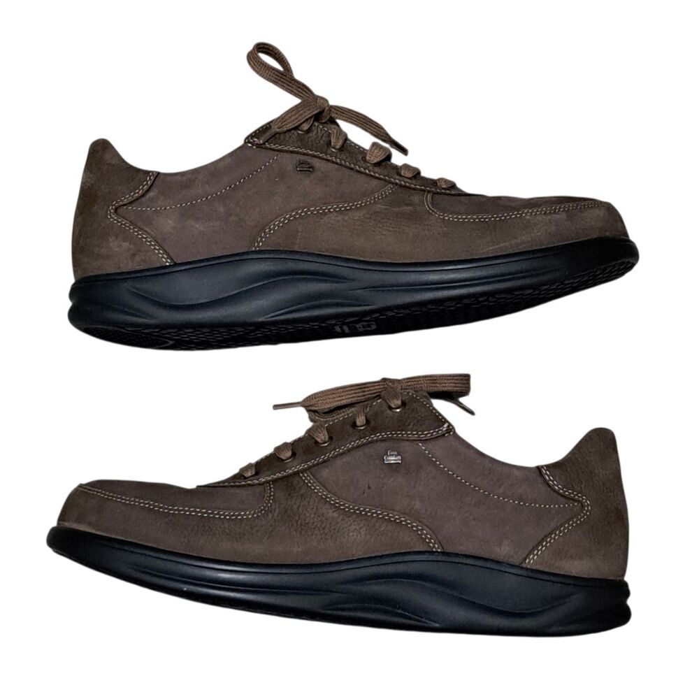 Finn Comfort Made In Germany Lace Up  Womens Comfort Shoes Size 10.5 Brown - Picture 7 of 17